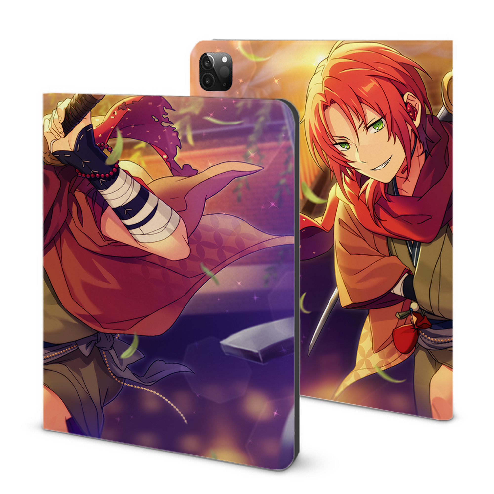 （画像用） あんさんぶるスターズ! Ensemble Stars IPadケース ペンホルダー付き ブックスタイルデザイン